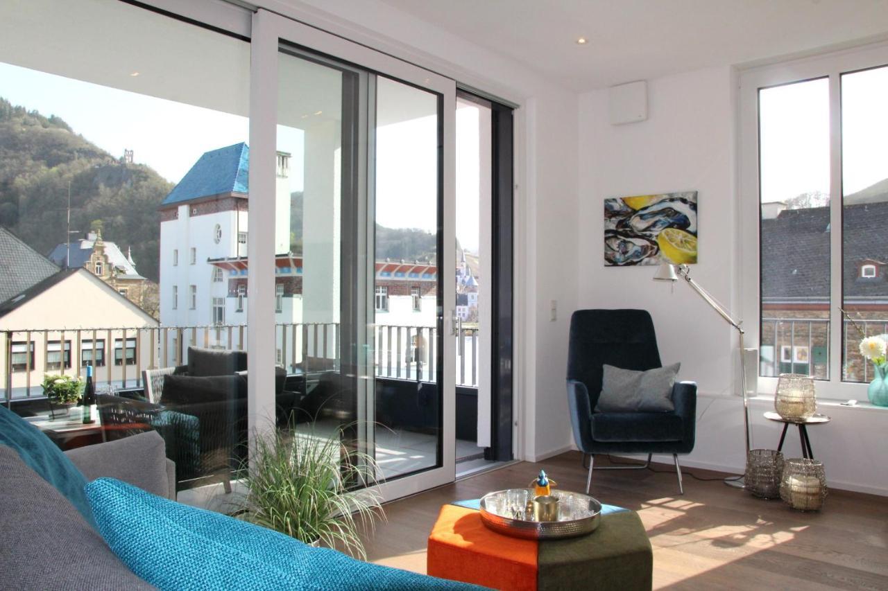 Mosel-Loggia - Luxusapartment -Terrass - Klimaanlage Verbandsgemeinde Verbandsgemeinde Traben-Trarbach Buitenkant foto