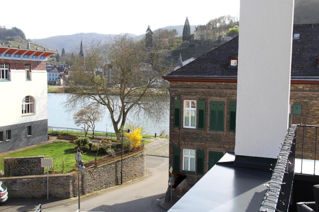 Mosel-Loggia - Luxusapartment -Terrass - Klimaanlage Verbandsgemeinde Verbandsgemeinde Traben-Trarbach Buitenkant foto