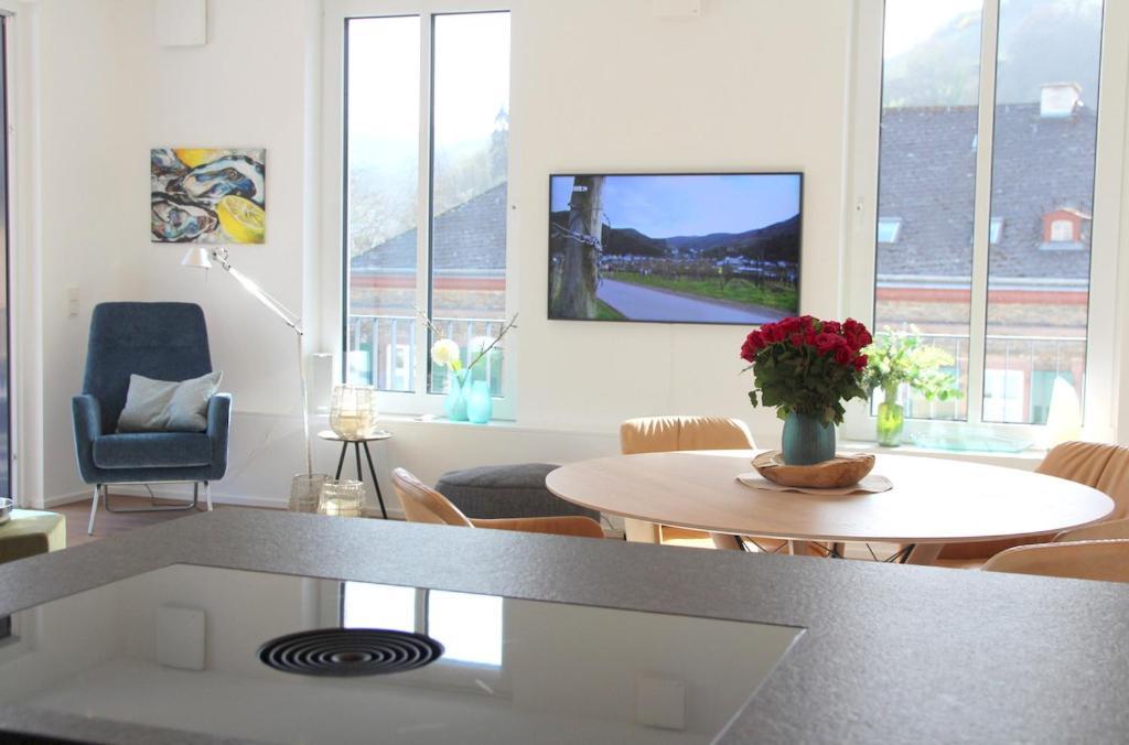 Mosel-Loggia - Luxusapartment -Terrass - Klimaanlage Verbandsgemeinde Verbandsgemeinde Traben-Trarbach Buitenkant foto